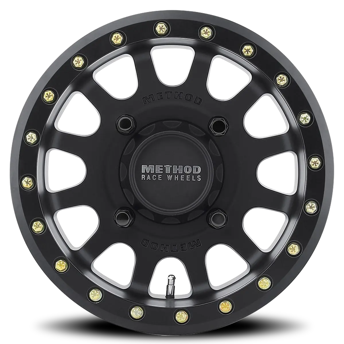 Method 15X6 Mr401 Beadlock Utv Bolt Pattern 4 On 156 Offset 53 Lip Size 0 Matte Black Mb Aluminum Wheel 2