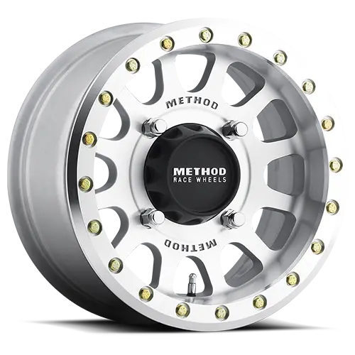 Method 15X7 Mr401 Beadlock Utv Bolt Pattern 5 On 114.3 Offset 38 Lip Size 0.79 Machined Raw Machined Sl Aluminum Wheel 1
