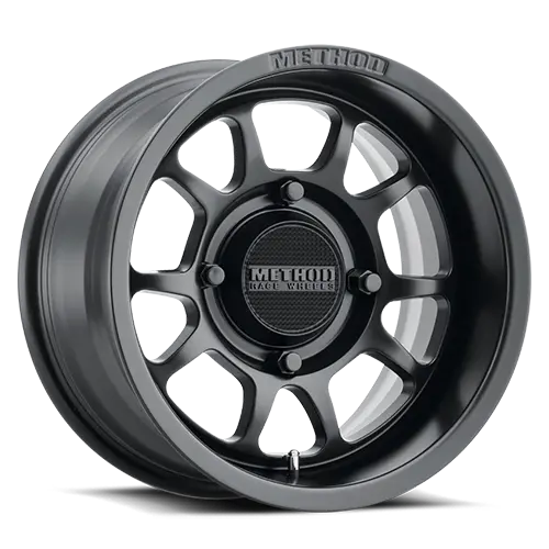 Method 15X7 Mr409 Bead Grip Utv Bolt Pattern 4 On 136 Offset 13 Lip Size 2.95 Matte Black Mb Aluminum Wheel 1