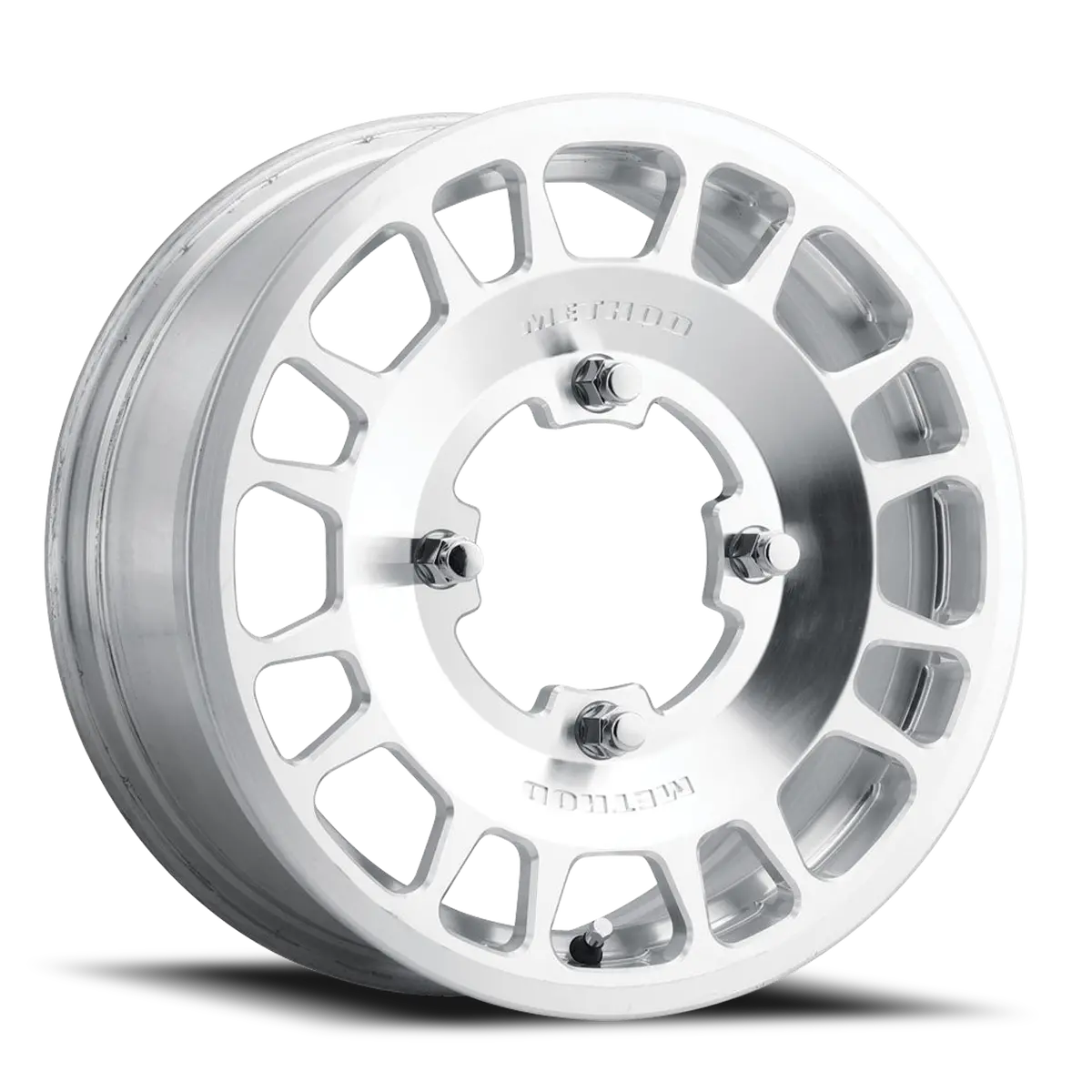 Method 15X6 Mr412 Beadlock Utv Bolt Pattern 4 On 136 Offset 51 Lip Size 0 Machined Raw Machined Aluminum Wheel 1