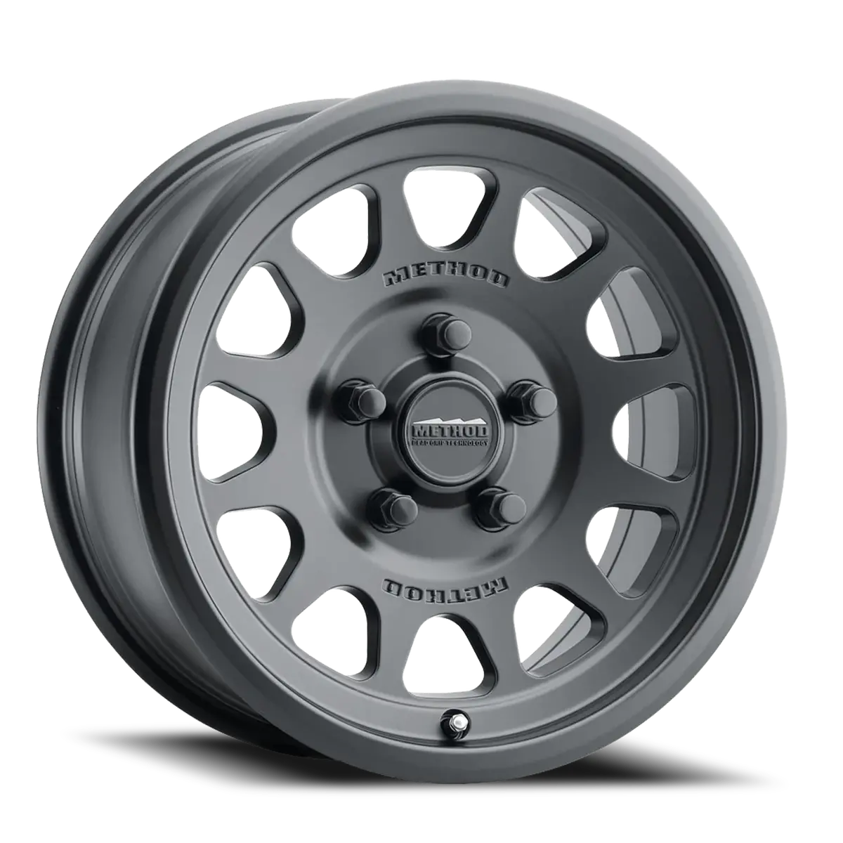 Method 15X7 Mr414 Bead Grip Utv Bolt Pattern 5 On 114.3 Offset 13 Lip Size 1.18 Matte Black Mb Aluminum Wheel 1