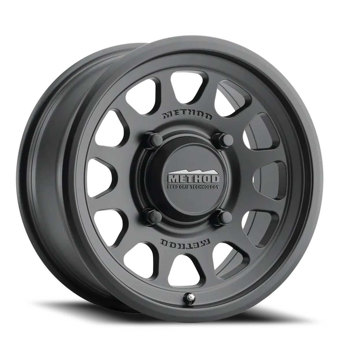 Method 15X7 Mr414 Bead Grip Utv Bolt Pattern 4 On 136 Offset 13 Lip Size 1.18 Matte Black Mb Aluminum Wheel 1