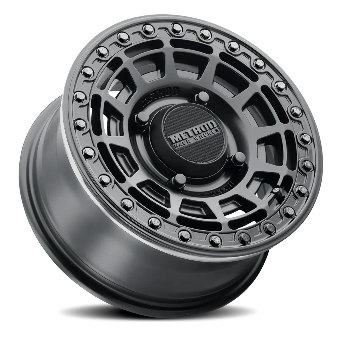 Method 15X7 Mr415 Beadlock Utv Bolt Pattern 4 On 136 Offset 38 Lip Size 0 Matte Black Mb Gloss Black Ring Aluminum Wheel 2