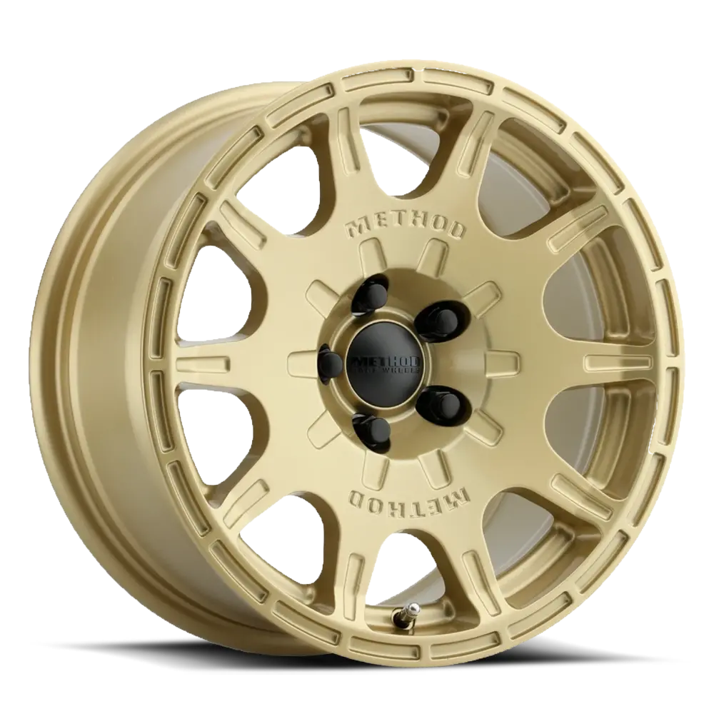 Method 15X7 Rally Vt-Spec Mr502 Bolt Pattern 5 On 100 Offset 15 Lip Size 0 Gold Gd Aluminum Wheel 1