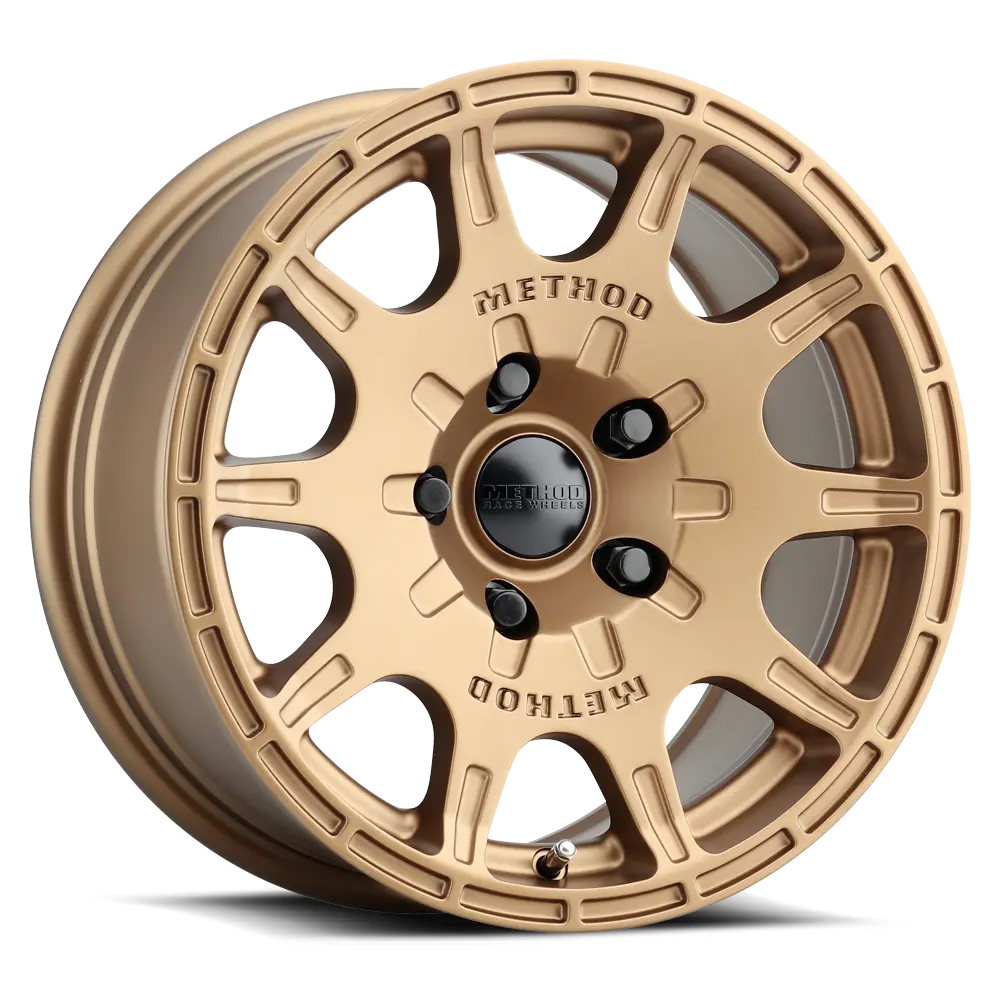 Method 15X7 Rally Vt-Spec Mr502 Bolt Pattern 5 On 100 Offset 15 Lip Size 0 Method Bronze Brz Aluminum Wheel 1