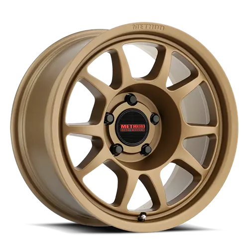 Method 15X7 Bead Grip Mr702 Bolt Pattern 5 On 100 Offset 15 Lip Size 1.18 Method Bronze Brz Aluminum Wheel 1