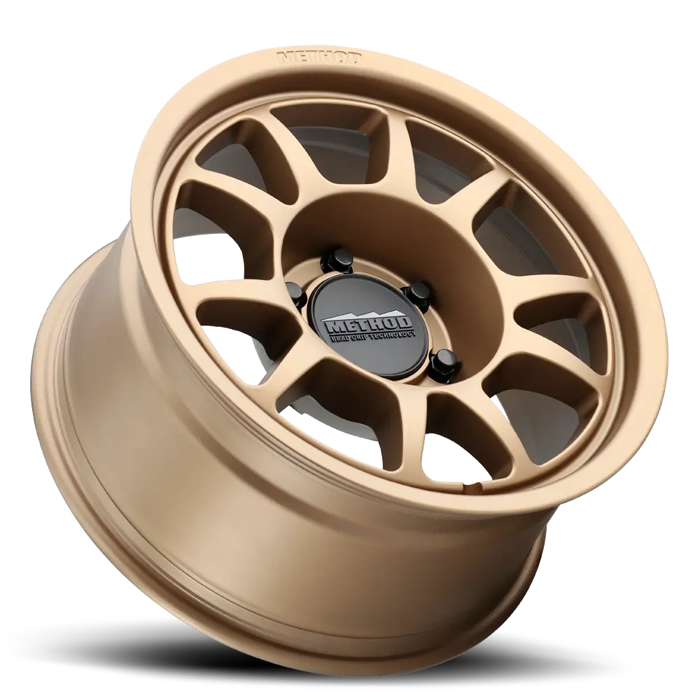 Method 15X7 Bead Grip Mr702 Bolt Pattern 5 On 100 Offset 15 Lip Size 1.18 Method Bronze Brz Aluminum Wheel 2