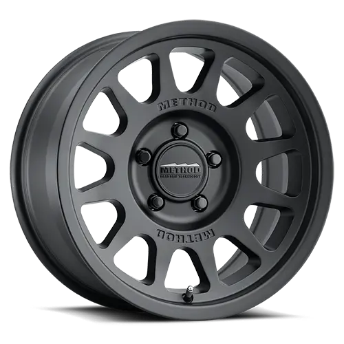 Method 15X7 Bead Grip Mr703 Bolt Pattern 5 On 100 Offset 15 Lip Size 1.18 Matte Black Mb Aluminum Wheel 1