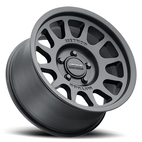 Method 15X7 Bead Grip Mr703 Bolt Pattern 5 On 100 Offset 15 Lip Size 1.18 Matte Black Mb Aluminum Wheel 2
