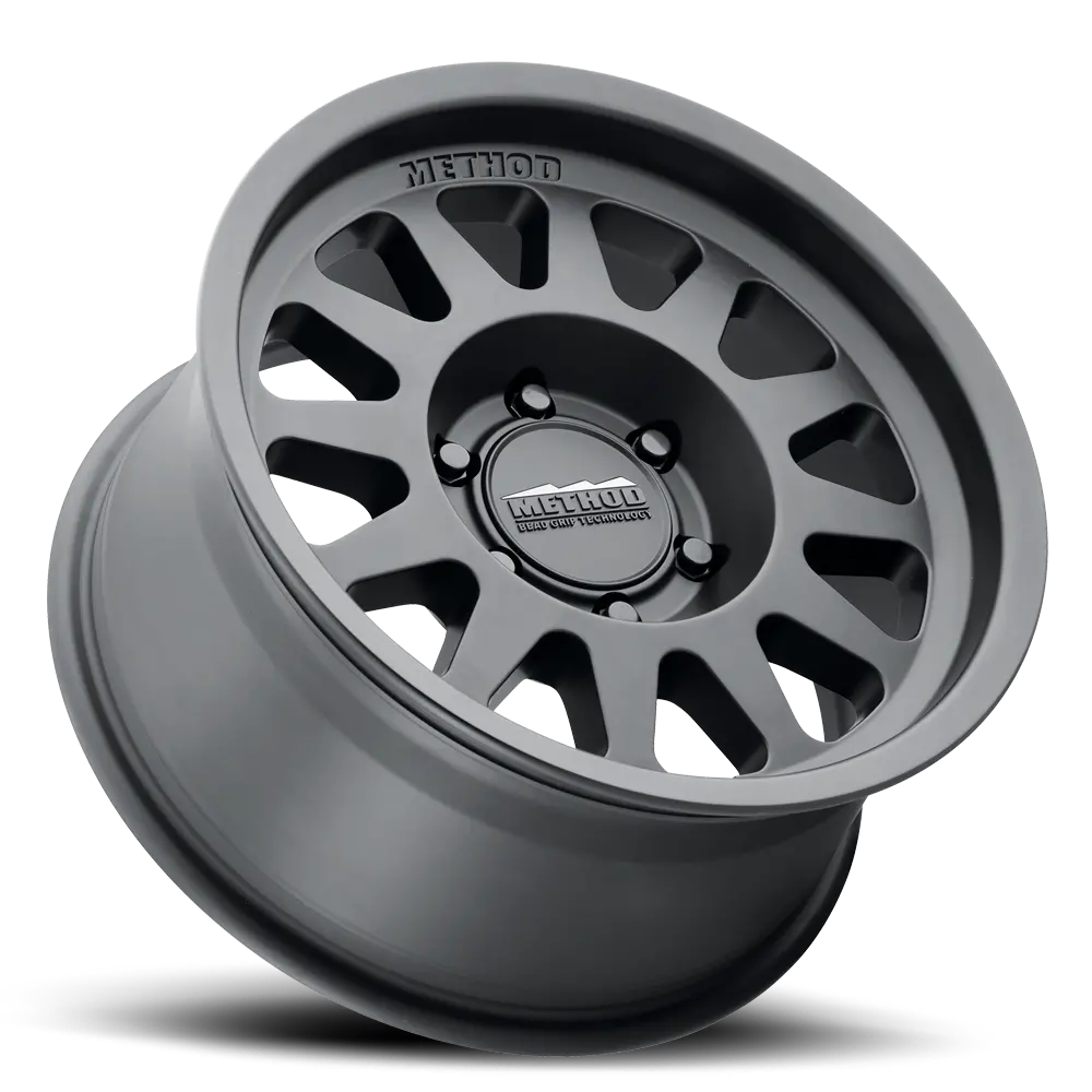 Method 15X7 Bead Grip Mr704 Bolt Pattern 5 On 100 Offset 15 Lip Size 1.18 Matte Black Mb Aluminum Wheel 2