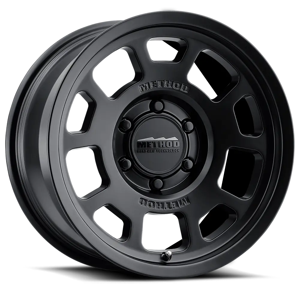Method 17X8.5 Bead Grip Mr705 Bolt Pattern 5 On 150 Offset 0 Lip Size 1.22 Matte Black Mb Aluminum Wheel 1