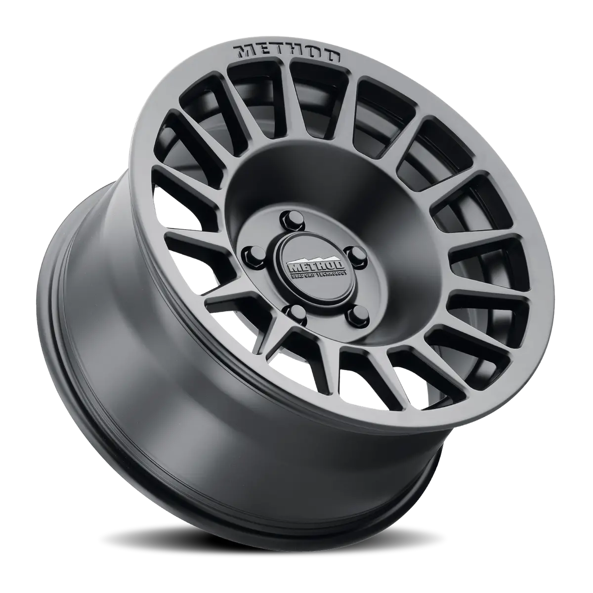 Method 15X7 Bead Grip Mr707 Bolt Pattern 5 On 100 Offset 15 Lip Size 0 Matte Black Mb Aluminum Wheel 2