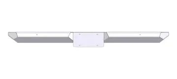 2007-2021 Toyota Tundra Rear Plate Bumper 1