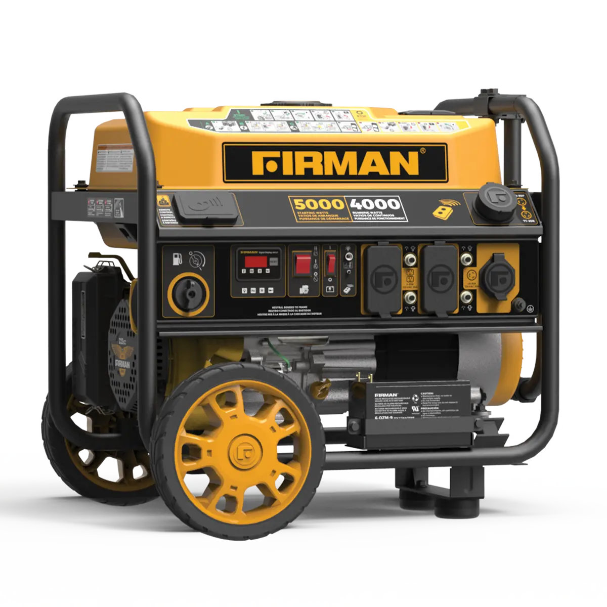 Gas Portable Generator 5000W Remote Start 120V 1