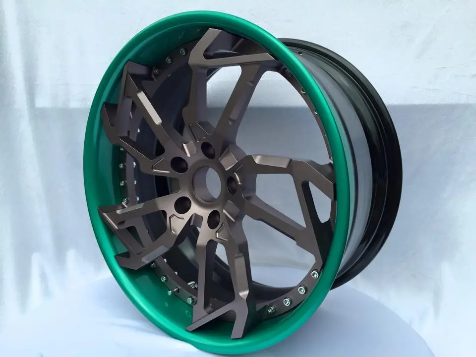 3-Piece Forged Wheels For Ferrari 550 1