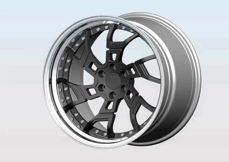 3-Piece Forged Wheels For Lamborghini Islero 1