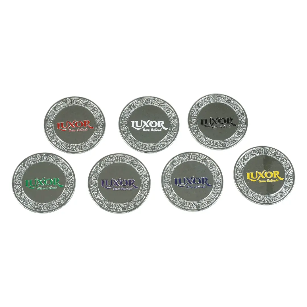 Rok Chip Alloy Chrome With Colored Letters 1