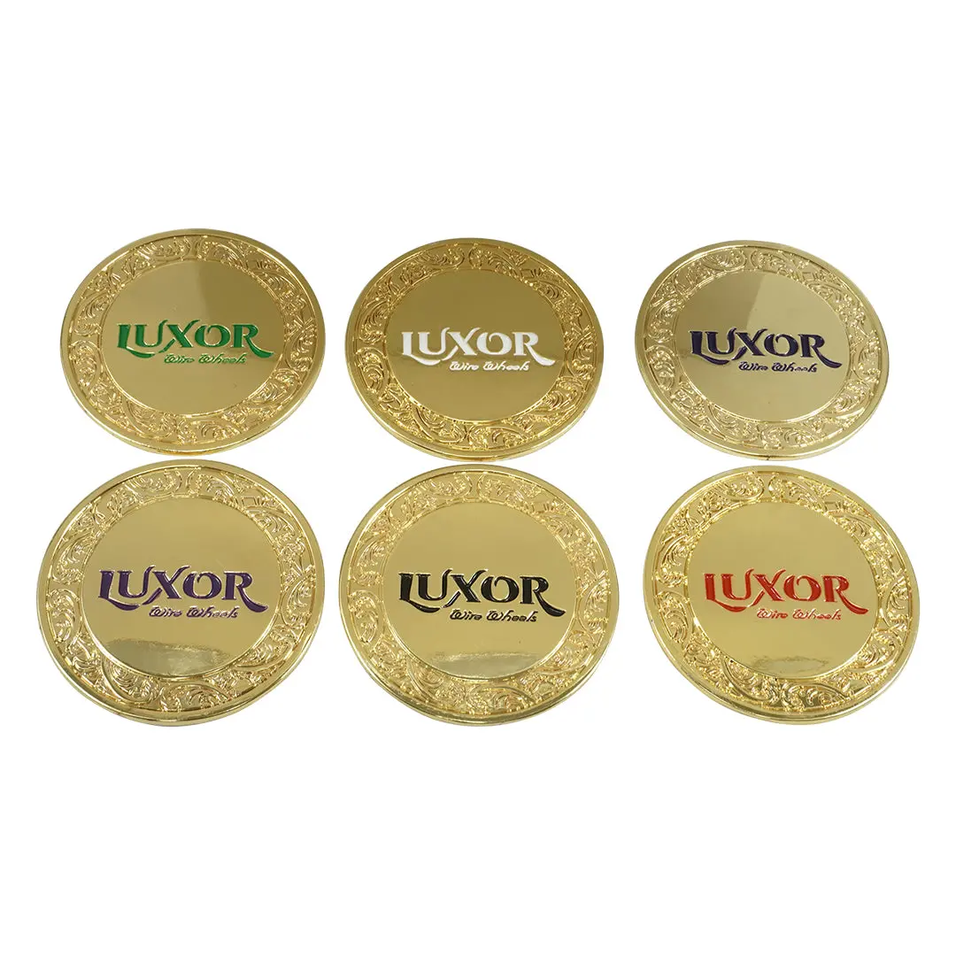 Rok Chip Alloy Gold With Colored Letters 1