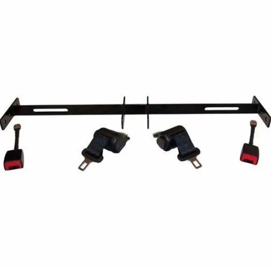 Universal Seat Belt Bracket With (2) Retractable Seat Belts 1