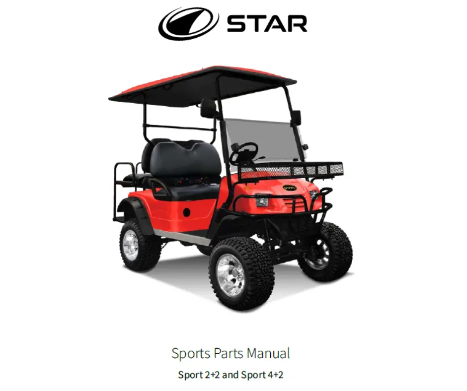 2022 Star Ev Sport Parts Manual 1