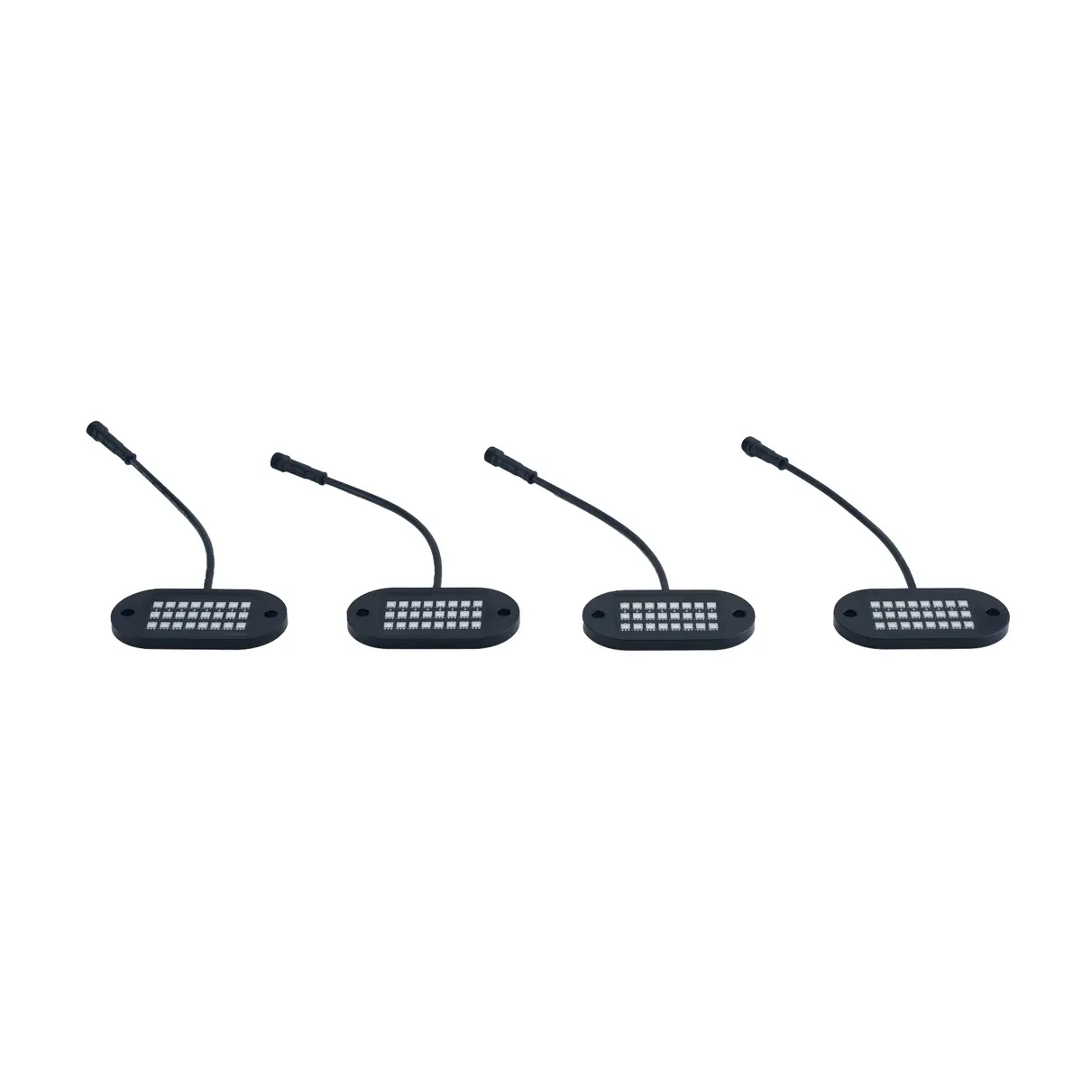 187 Style Rock Lights 2.0 W/ Control Harness 2
