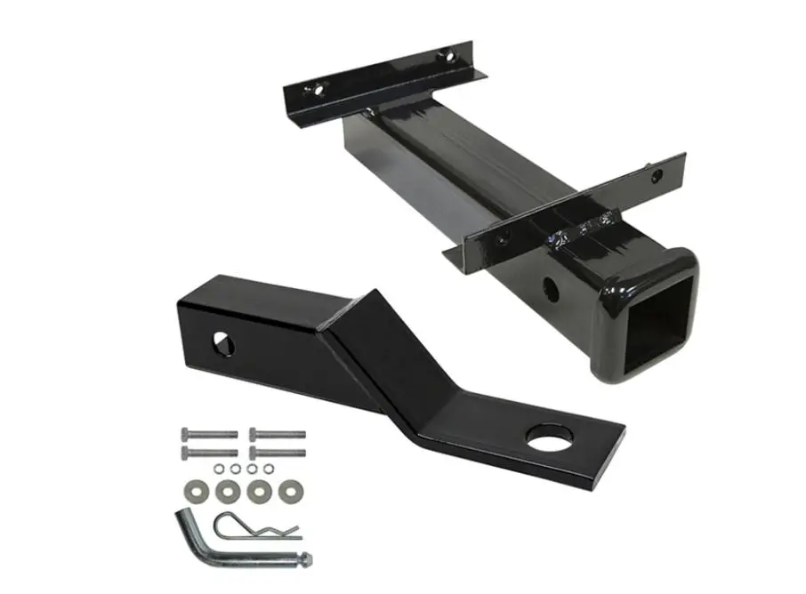 Trailer Hitch Receiver For Golf Carts With Rear Seats 1