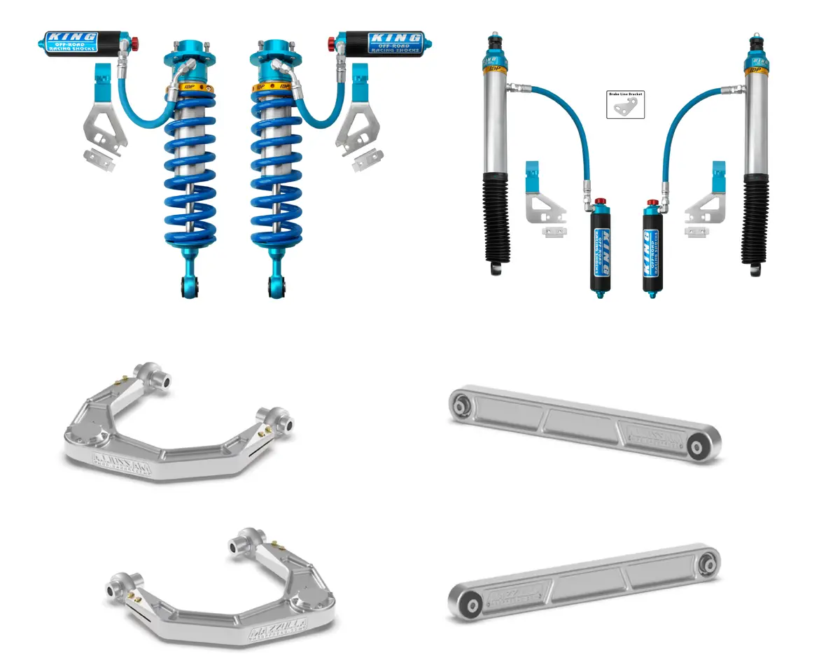 2022+ Toyota Tundra Mazzulla Stage 3 Mid Travel Kit With King 3.0 Ibp Shocks 1
