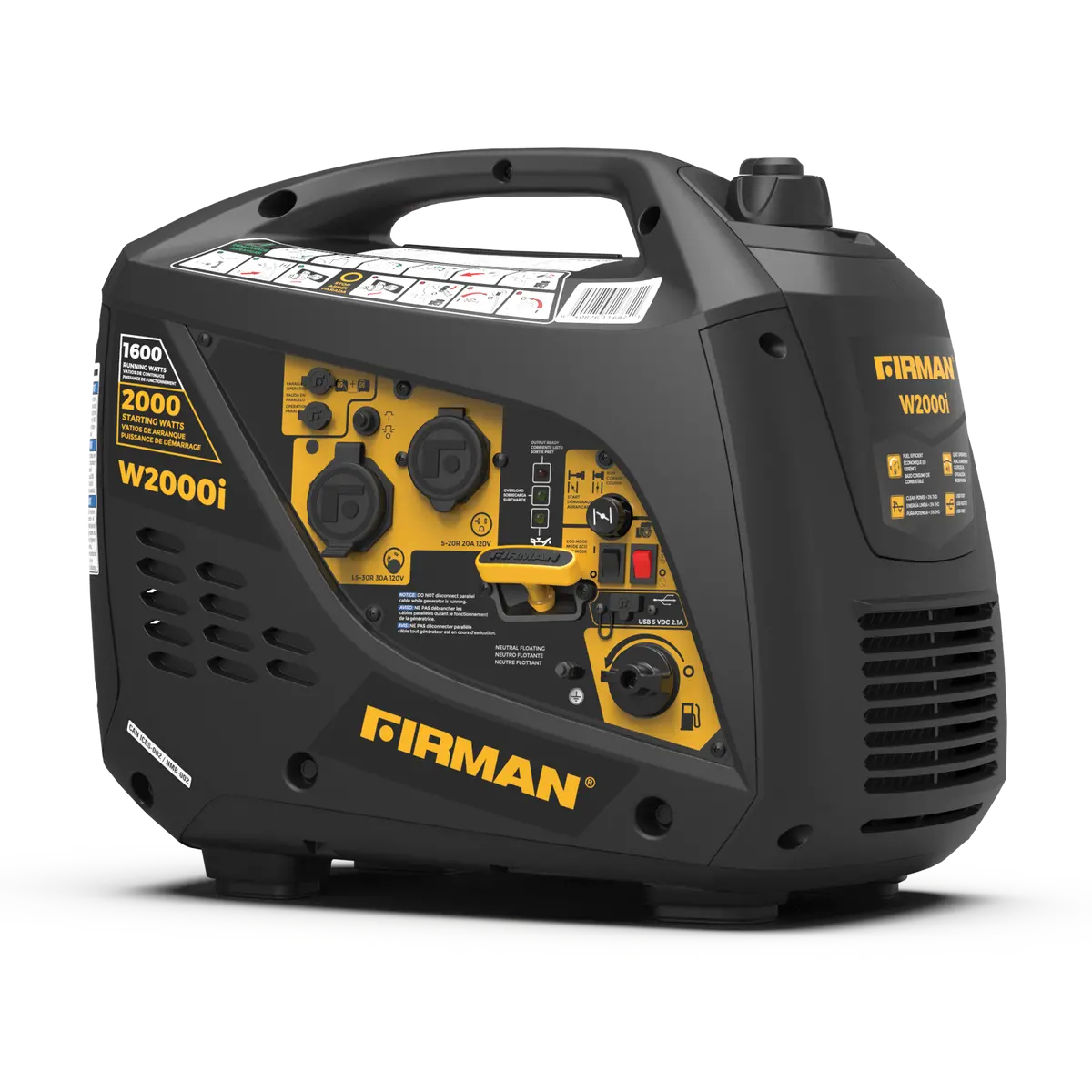 Inverter Portable Generator 2000/1600W Recoil Start 1