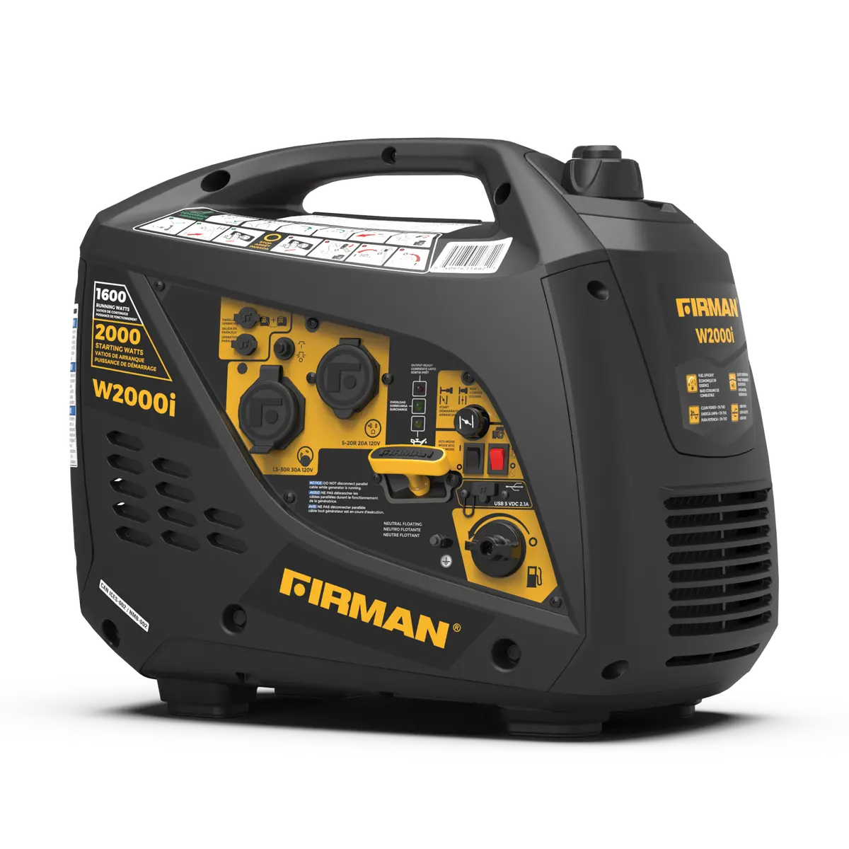 Refurbished Gas Inverter 2000W Recoil Start 1