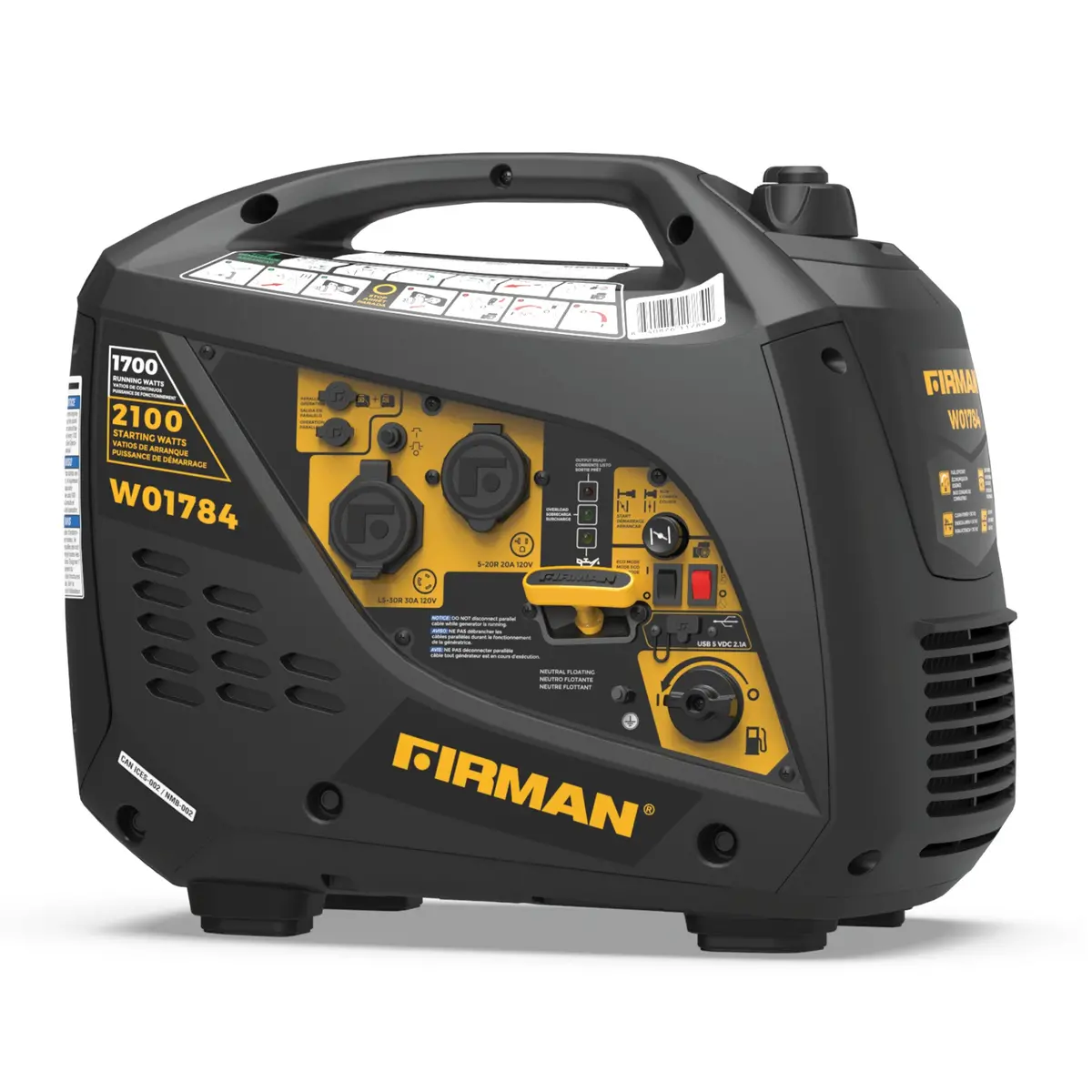Inverter Portable Generator 2100W Recoil Start 1