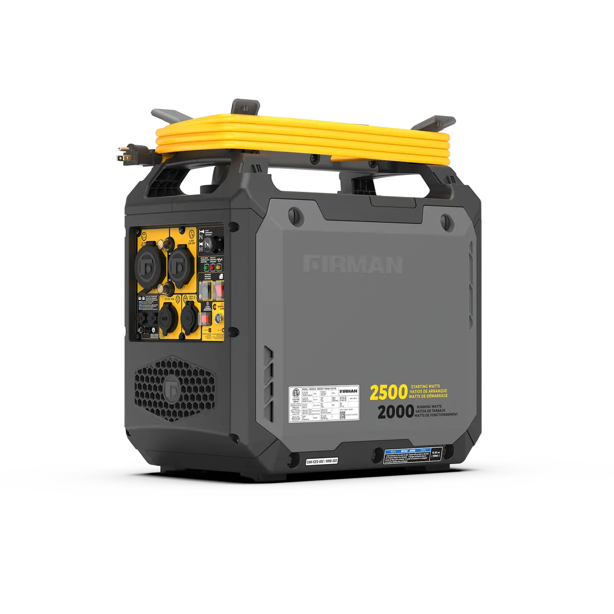 Inverter Gas Portable Generator 2500W Recoil Start With Co Alert 1