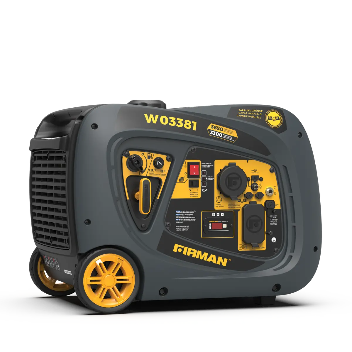 Gas Inverter Portable Generator 3650W Recoil Start 1