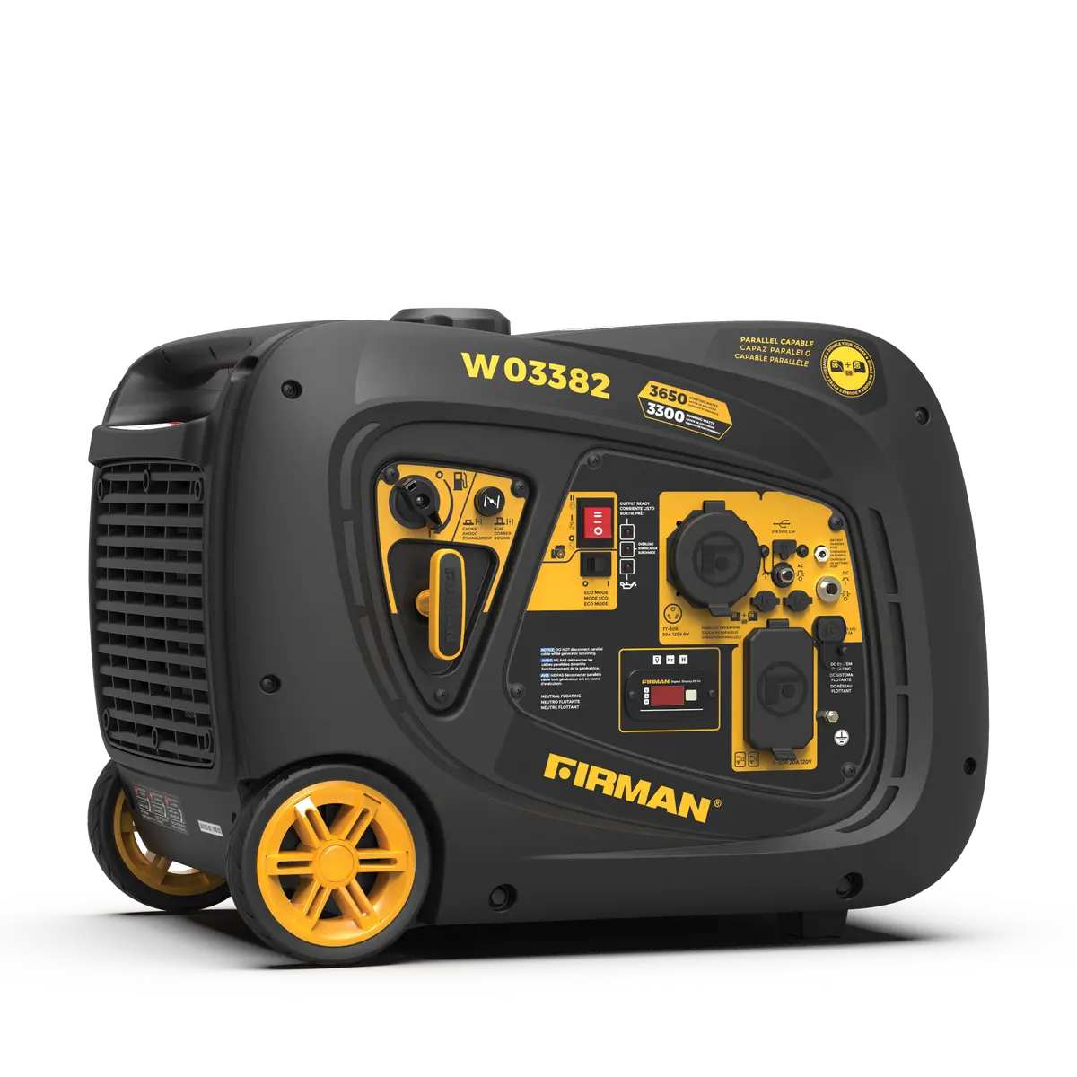 Gas Inverter Portable Generator 3650W Electric Start 1