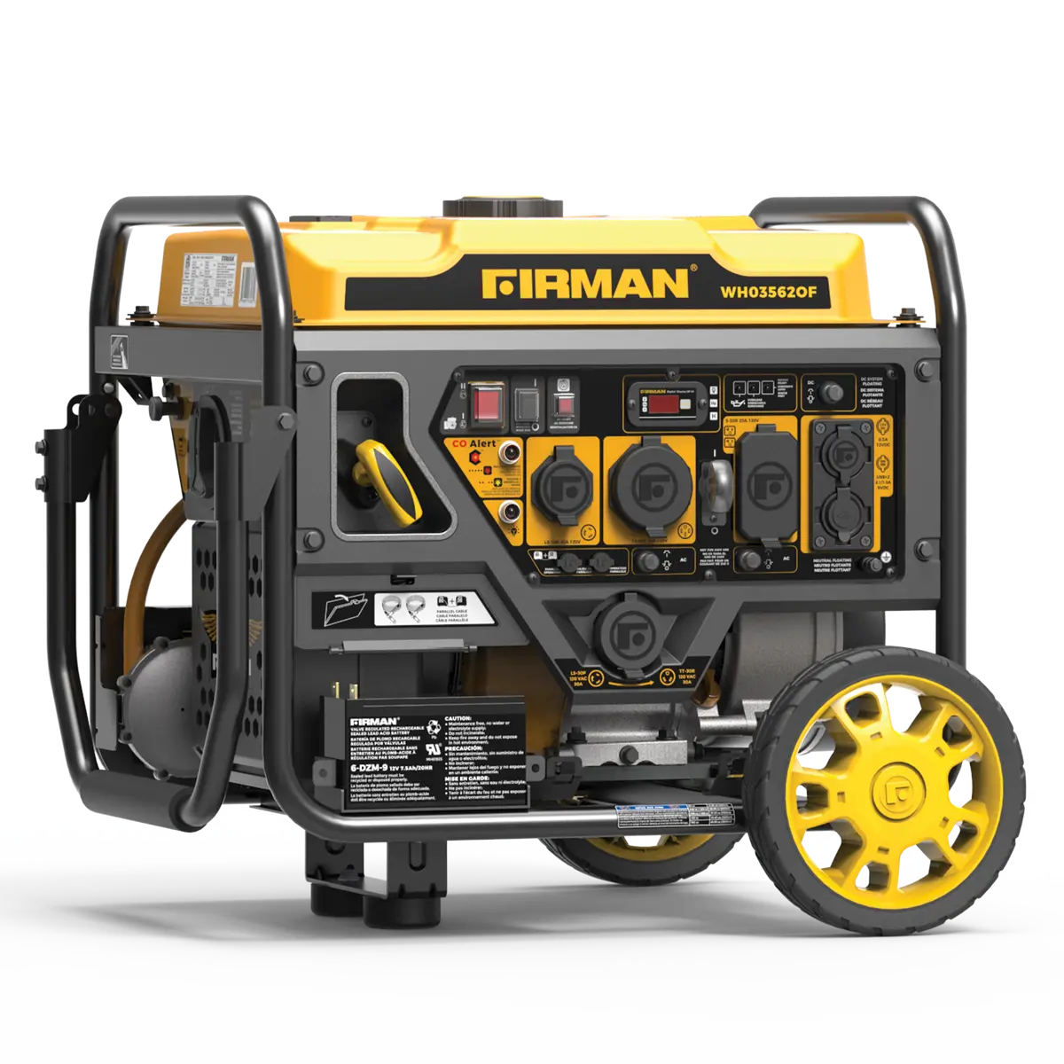 Dual Fuel Open Frame Inverter 4400W Electric Start With Co Alert 1