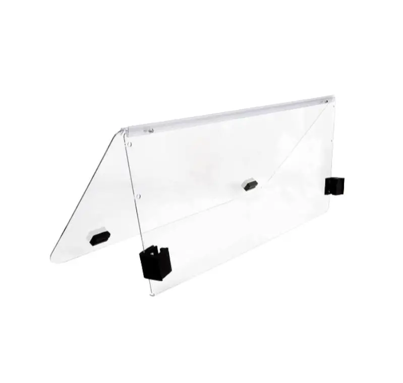 Club Car Ds-Clear, Folding Golf Cart Windshield (Tapered Style) 2000-2007 1