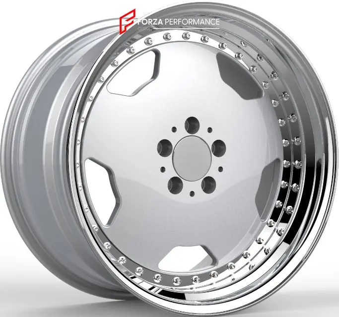 Amg Monoblock Retro Edition 3-Piece Forged Wheels Rims For Mercedes-Benz S-Class W140 E-Class W124 W210 1