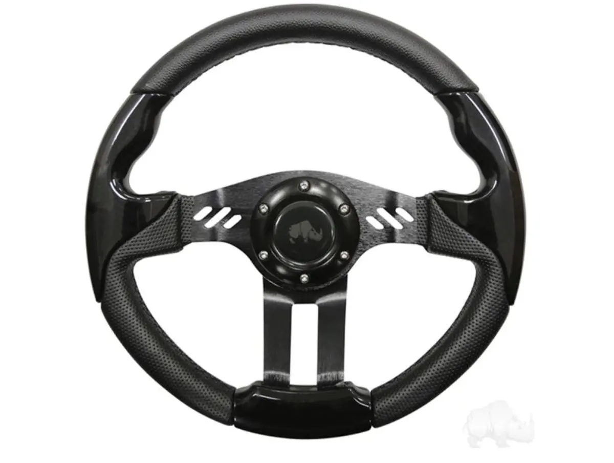 Steering Wheel-  Aviator 5..Black Grip/Black Spokes 1