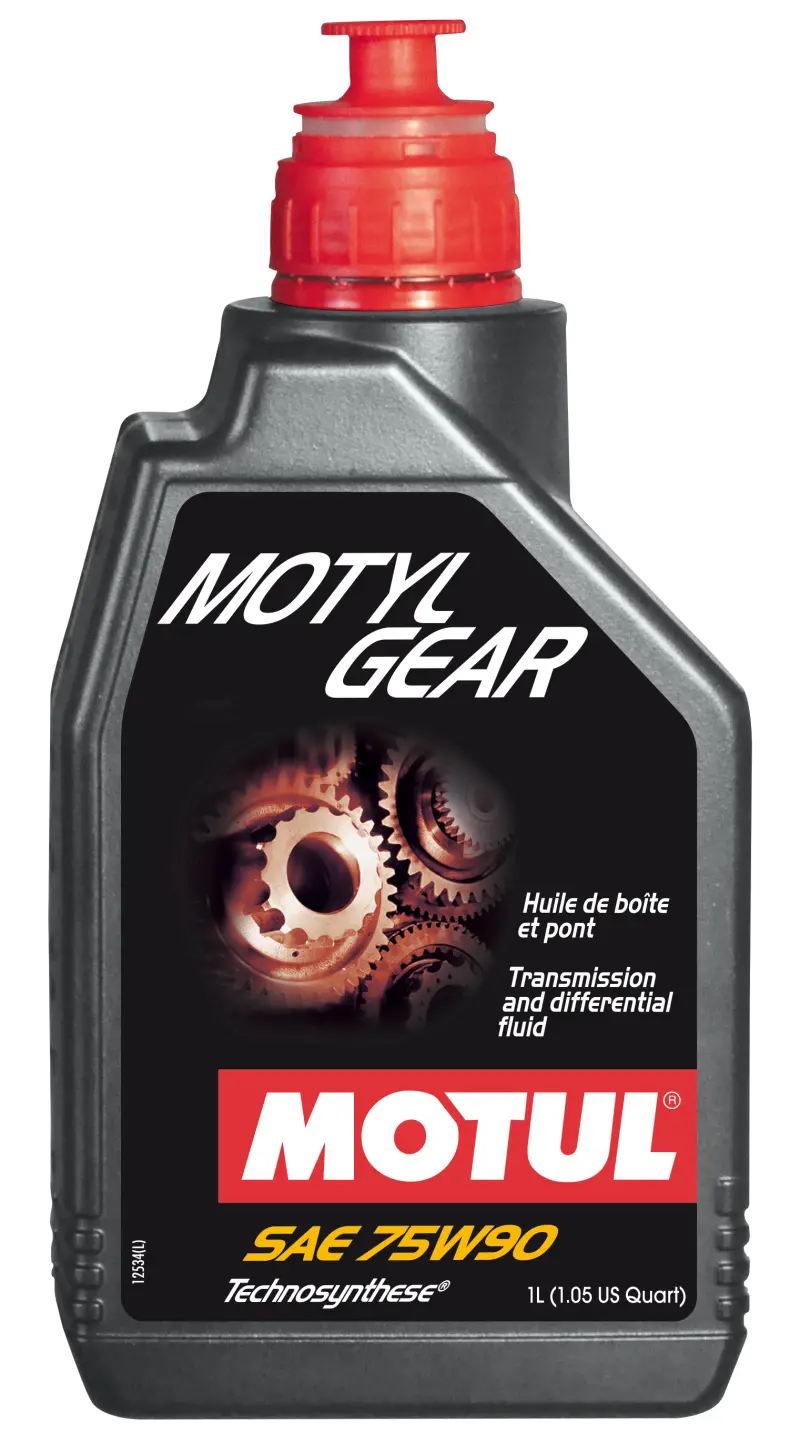 Motul 1L Transmision Motylgear 75W90 - Technosynthese - Api Gl-5 / Mil-L-2105D - Single 1