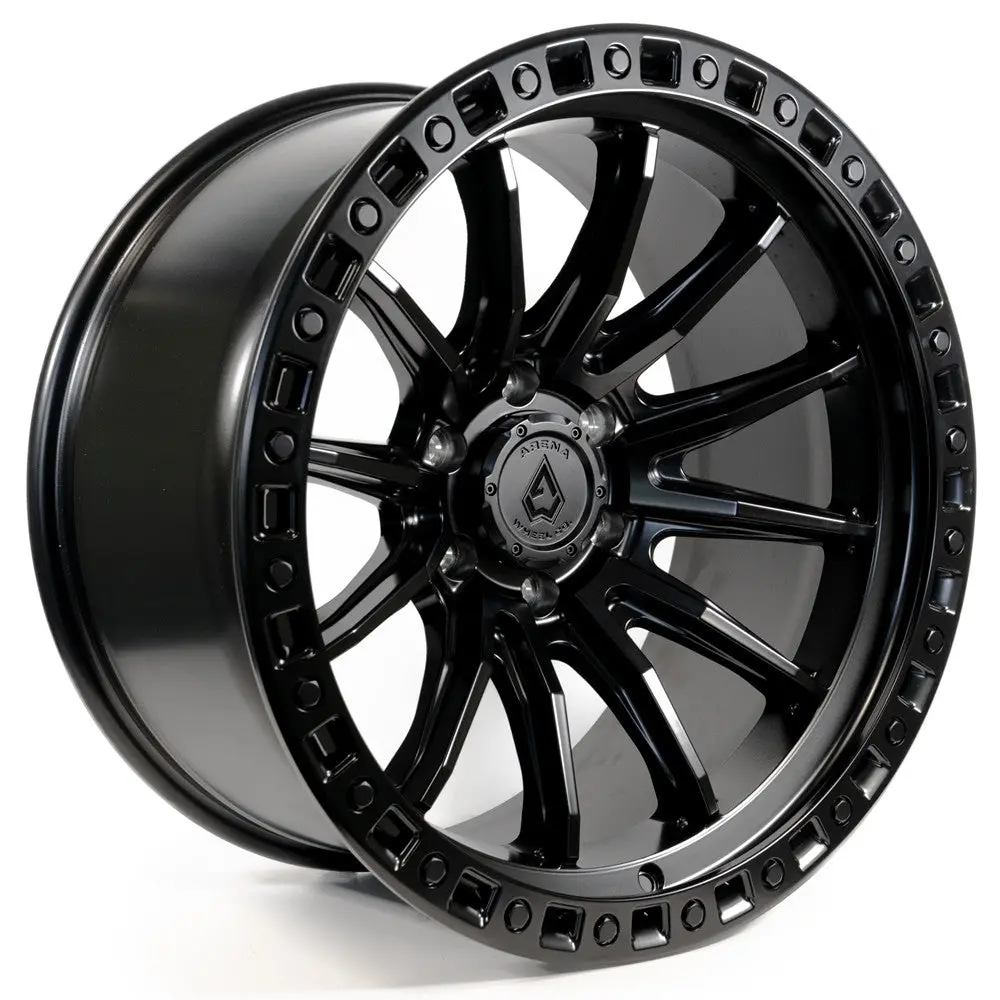 20X9 Arena A103 Mission Satin Black Wheel 6X135 (20Mm) 1