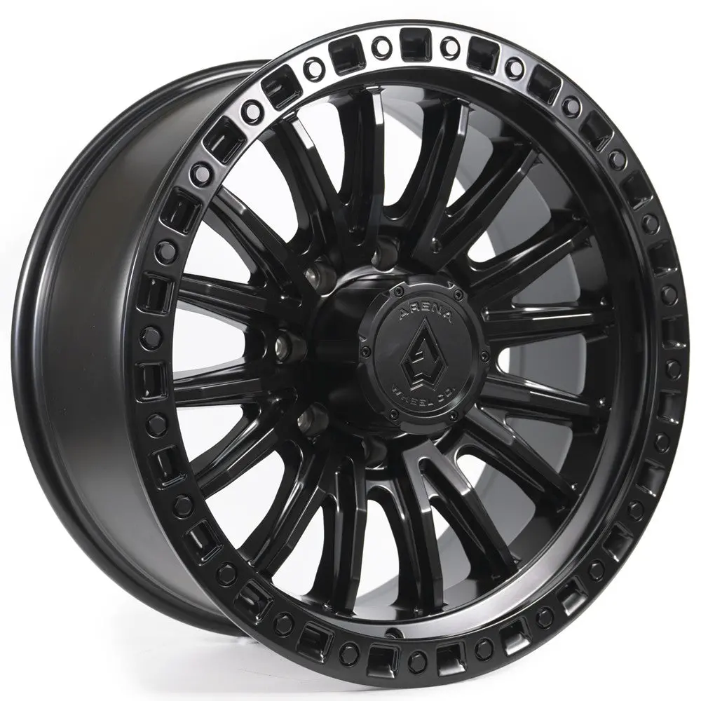 20X9 Arena A103 Mission Satin Black Wheel 8X170 (20Mm) 1