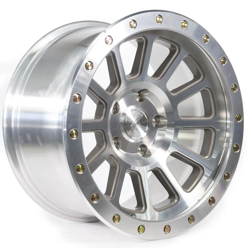 17X9 Arena A105 Ammo Bright Machine Zinc Bolts Wheel 5X5 (0Mm) 1