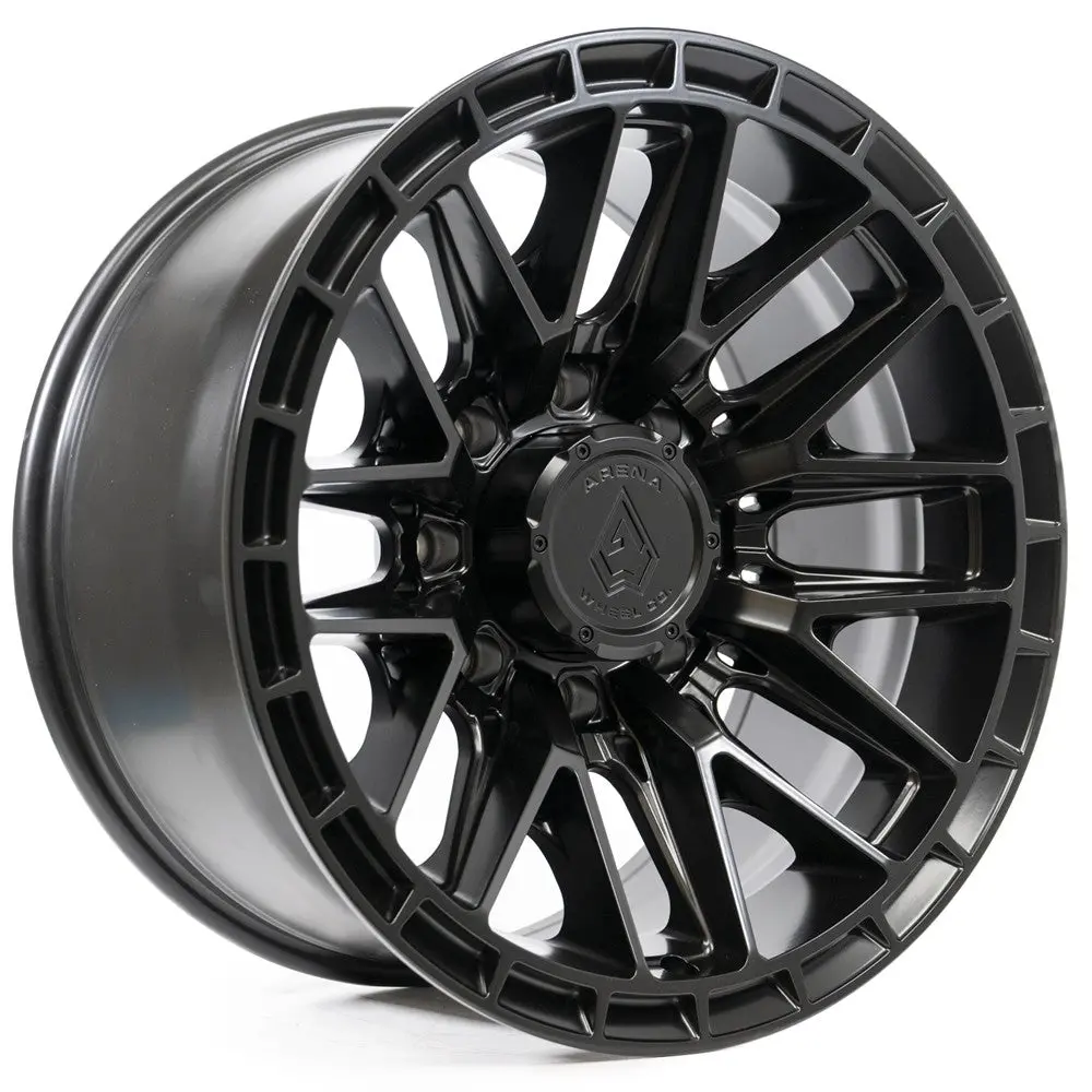 20X10 Arena A114 Battle Satin Black Wheel 8X6.5 (-18Mm) 1