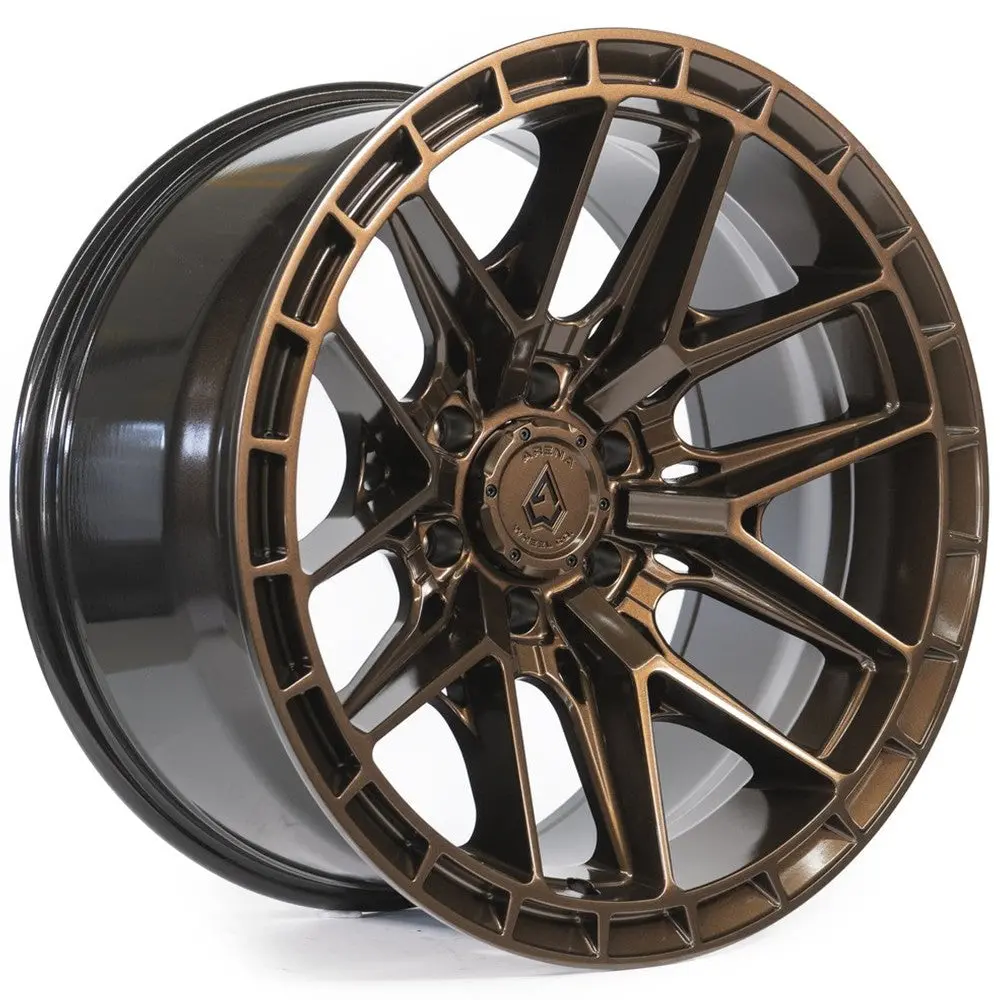 22X12 Arena A114 Battle Smoked Bronze Tint Clear Wheel 6X5.5 (-44Mm) 1