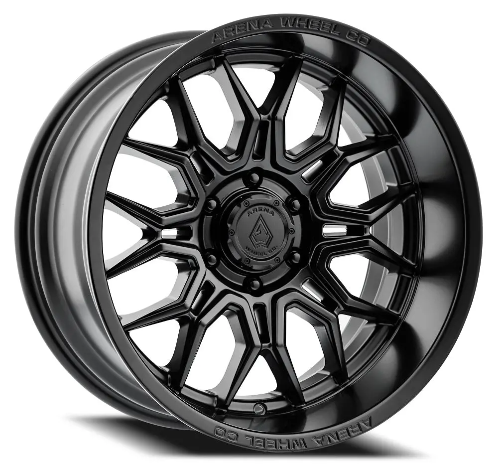 22X12 Arena A117 Violator Satin Black Wheel 6X5.5 (-44Mm) 1