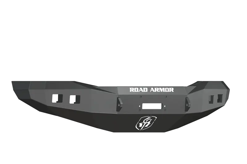Road Armor Stealth Front Winch Bumper – Textured Black, Fits 2006–2009 Dodge Ram 2500 1