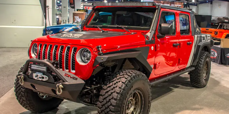 Dv8 Offroad Heavy-Duty Armor Fenders For 2019+ Jeep Gladiator 1
