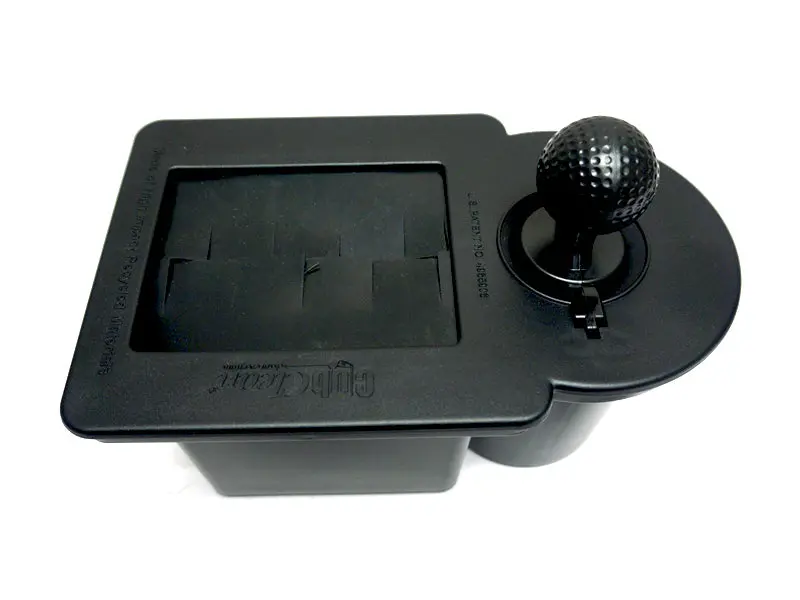 Universal Golf Cart Black Club And Ball Washer 1