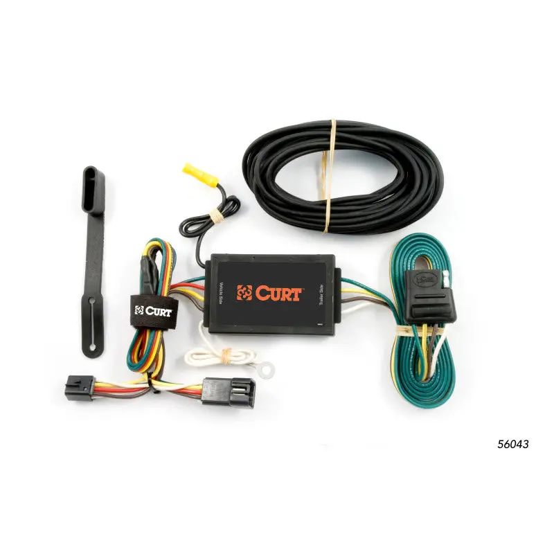 Curt Custom 4-Way Flat Trailer Wiring Harness For 2003–2007 Cadillac Cts 1