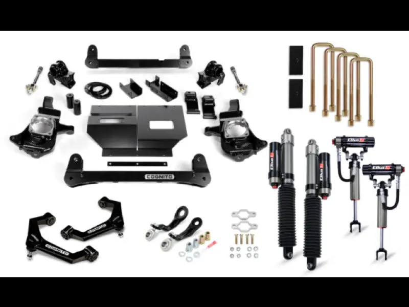 Cognito 11-19 Chevy/Gmc Silv/Sierra 2500/3500 Hd 2Wd/4Wd 4In Elite Lift Kit W/ Elka 2.5 Rr Shocks 1