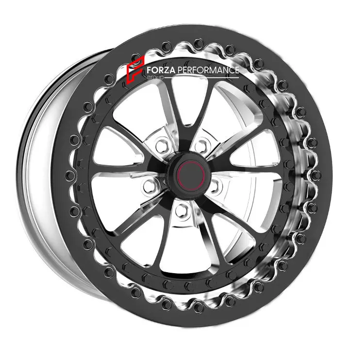 2-Piece Beadlock Forged Wheels For Ford Mustang S550 1